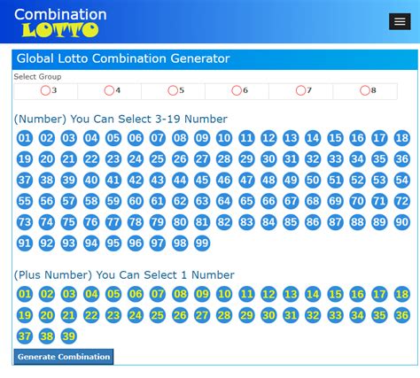 lotto combination|lottery combinations generator.